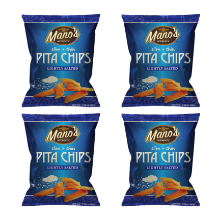 Lightly Salted Slim + Thin Pita Chips 4-Pack