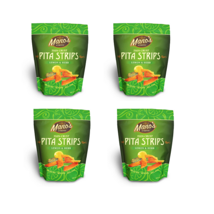 Lemon & Herb Thin-Crust Pita Strips 4-Pack